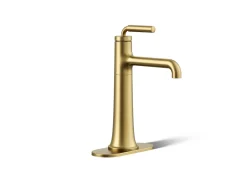 Tall single-handle bathroom sink faucet, 0.5 gpm