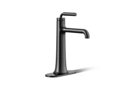 Tall single-handle bathroom sink faucet, 0.5 gpm