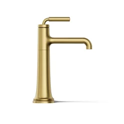 Tall single-handle bathroom sink faucet, 0.5 gpm