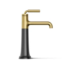 Tall single-handle bathroom sink faucet, 0.5 gpm