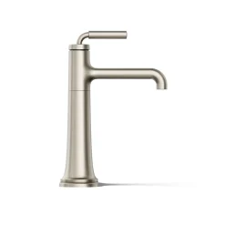 Tall single-handle bathroom sink faucet, 0.5 gpm