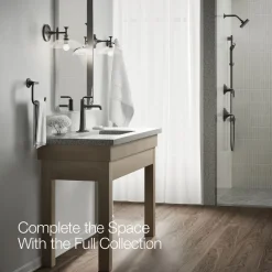 Tall single-handle bathroom sink faucet, 1.2 gpm