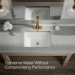 Tall single-handle bathroom sink faucet, 1.2 gpm