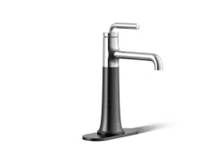 Tall single-handle bathroom sink faucet, 1.2 gpm