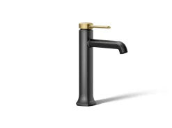 Tall single-handle bathroom sink faucet, 1.2 gpm
