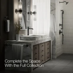 Tall single-handle bathroom sink faucet, 1.2 gpm