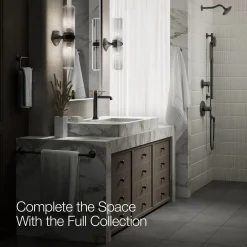 Tall single-handle bathroom sink faucet, 1.2 gpm