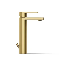 Tall single-handle bathroom sink faucet, 1.0 gpm