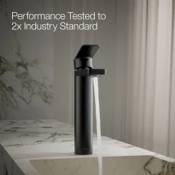 Tall single-handle bathroom sink faucet, 1.0 gpm