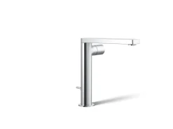 Tall single-handle bathroom sink faucet with Cylindrical handle, 1.2 gpm