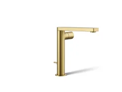 Tall single-handle bathroom sink faucet with Cylindrical handle, 1.2 gpm