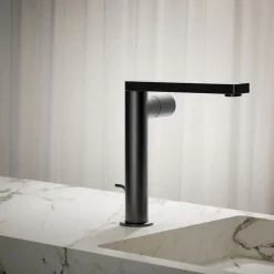 Tall single-handle bathroom sink faucet with Cylindrical handle, 1.2 gpm