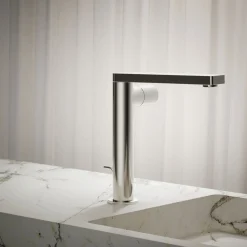 Tall single-handle bathroom sink faucet with Cylindrical handle, 1.2 gpm