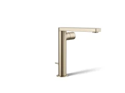 Tall single-handle bathroom sink faucet with Cylindrical handle, 1.2 gpm