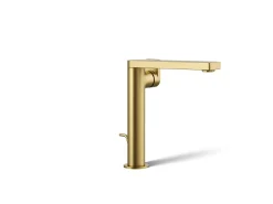 Tall single-handle bathroom sink faucet with Lever handle, 1.2 gpm