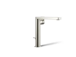 Tall single-handle bathroom sink faucet with Lever handle, 1.2 gpm