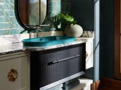 Tall single-handle bathroom sink faucet with Lever handle, 1.2 gpm