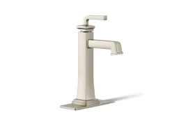 Tall single-handle bathroom sink faucet, 1.2 gpm