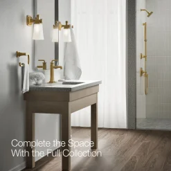 Tall single-handle bathroom sink faucet, 1.2 gpm