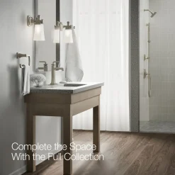 Tall single-handle bathroom sink faucet, 1.2 gpm