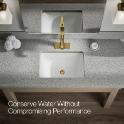 Tall single-handle bathroom sink faucet, 1.2 gpm