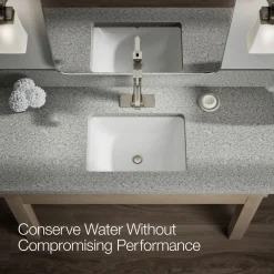Tall single-handle bathroom sink faucet, 1.2 gpm
