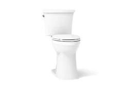 Tall two-piece elongated toilet, 1.28 gpf