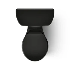 Tall two-piece round-front toilet, 1.28 gpf