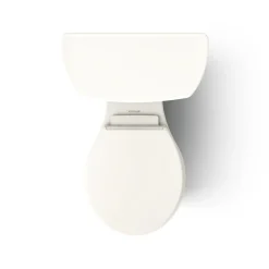 Tall two-piece round-front toilet, 1.6 gpf