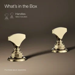 T-handle bathroom sink faucet handles