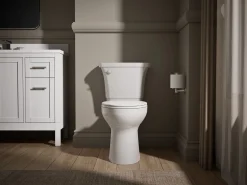 The Complete Solution® two-piece elongated toilet, 1.28 gpf