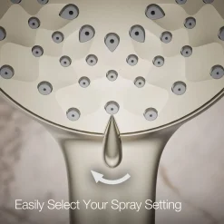 Three-function handshower, 1.75 gpm