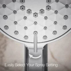 Three-function handshower, 1.75 gpm