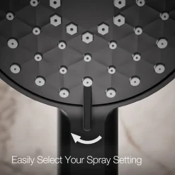 Three-function handshower, 1.75 gpm