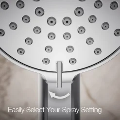 Three-function handshower, 1.75 gpm