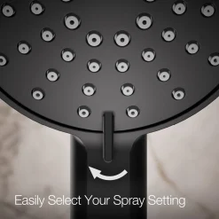 Three-function handshower, 1.75 gpm