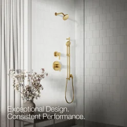 Three-function handshower, 1.75 gpm