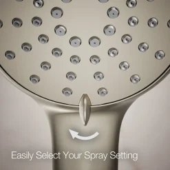 Three-function handshower, 1.75 gpm