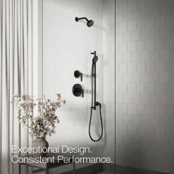 Three-function handshower, 1.75 gpm
