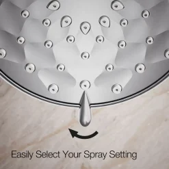 Three-function showerhead, 1.75 gpm