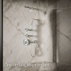 Three-function showerhead, 2.5 gpm
