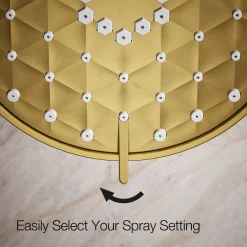 Three-function showerhead, 1.75 gpm