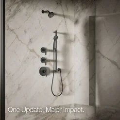 Three-function showerhead, 1.75 gpm