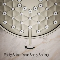 Three-function showerhead, 1.75 gpm