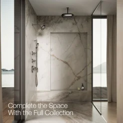 Three-function showerhead, 2.5 gpm