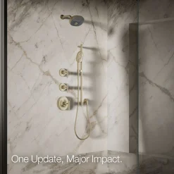 Three-function showerhead, 2.5 gpm