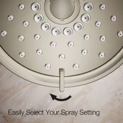 Three-function showerhead, 1.75 gpm