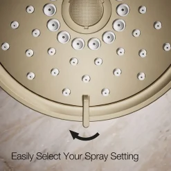 Three-function showerhead, 1.75 gpm