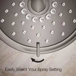 Three-function showerhead, 1.75 gpm