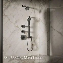 Three-function showerhead, 1.75 gpm